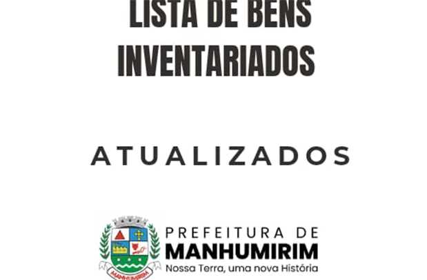 Lista de Bens Culturais Inventariados de Manhumirim.